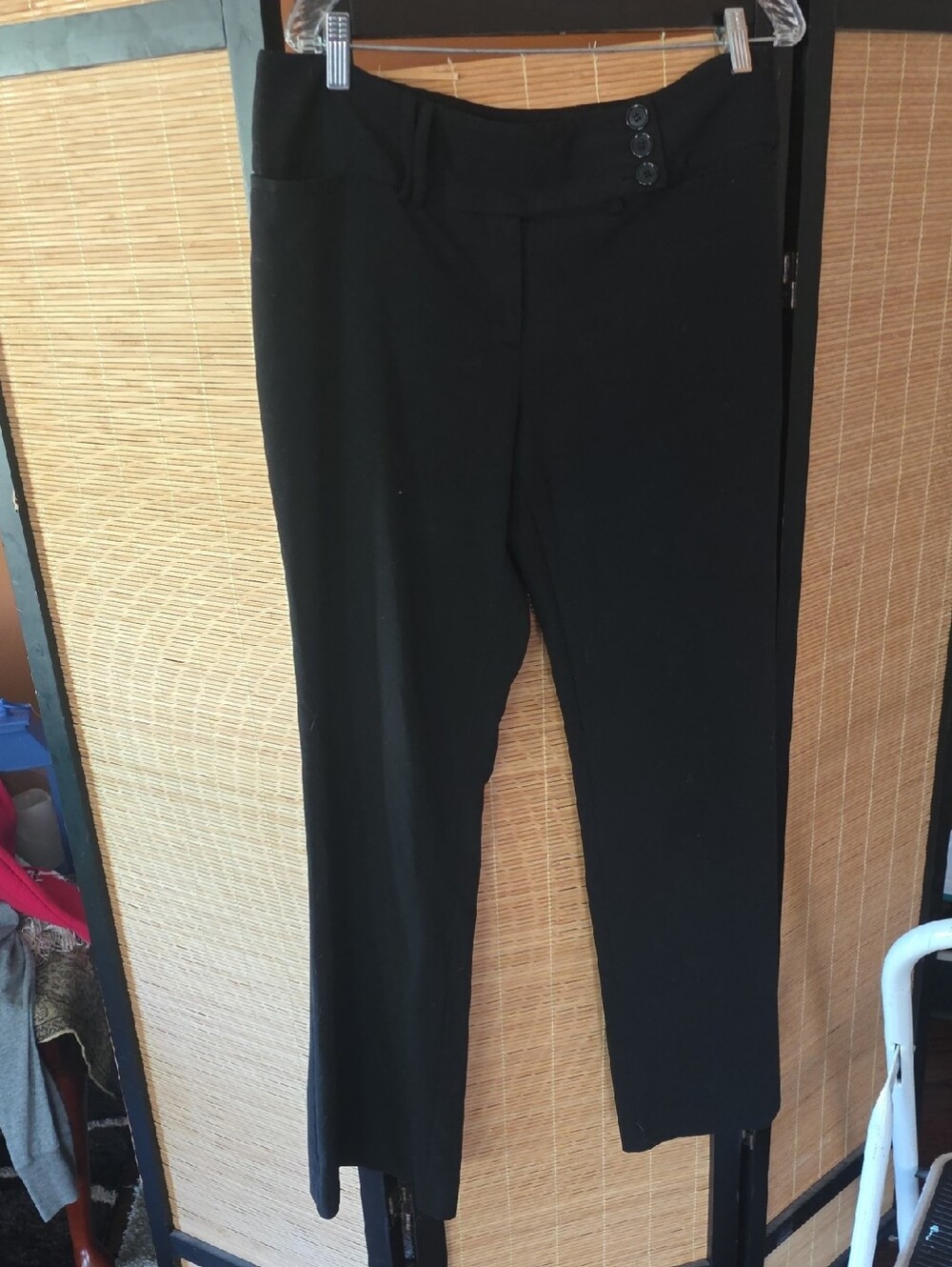 Star City Women's Black Straight-Leg Pants
